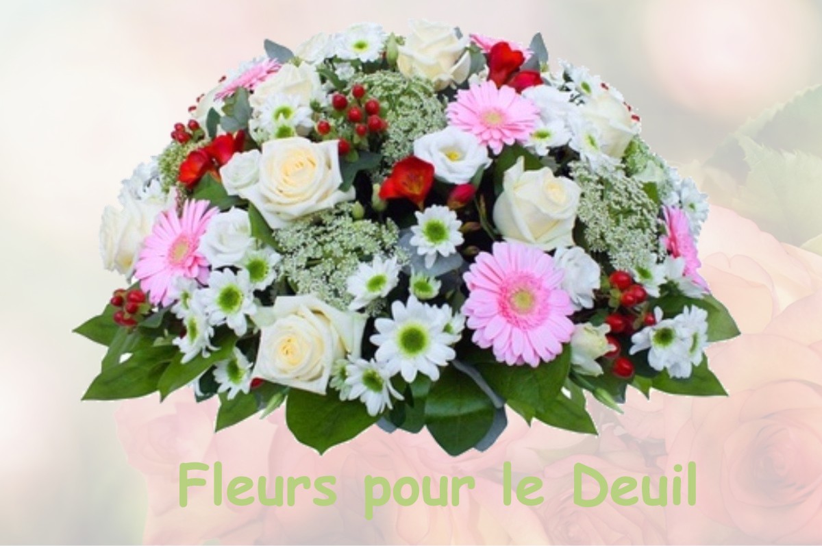 fleurs deuil MONTIGNY-LE-GUESDIER